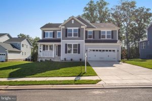 white marsh colonial style front